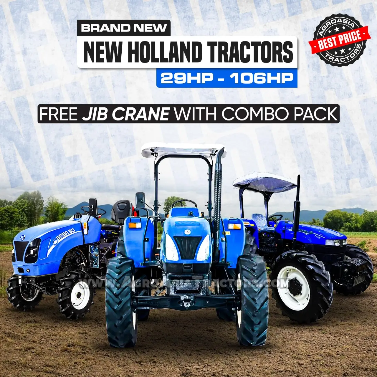 New Holland Tractors for sale in Botswana